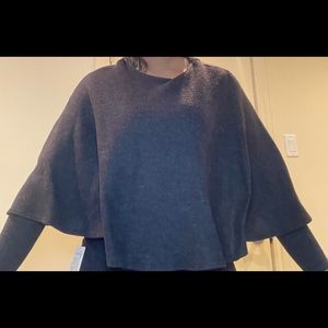 ZARA PONCHO SWEATER